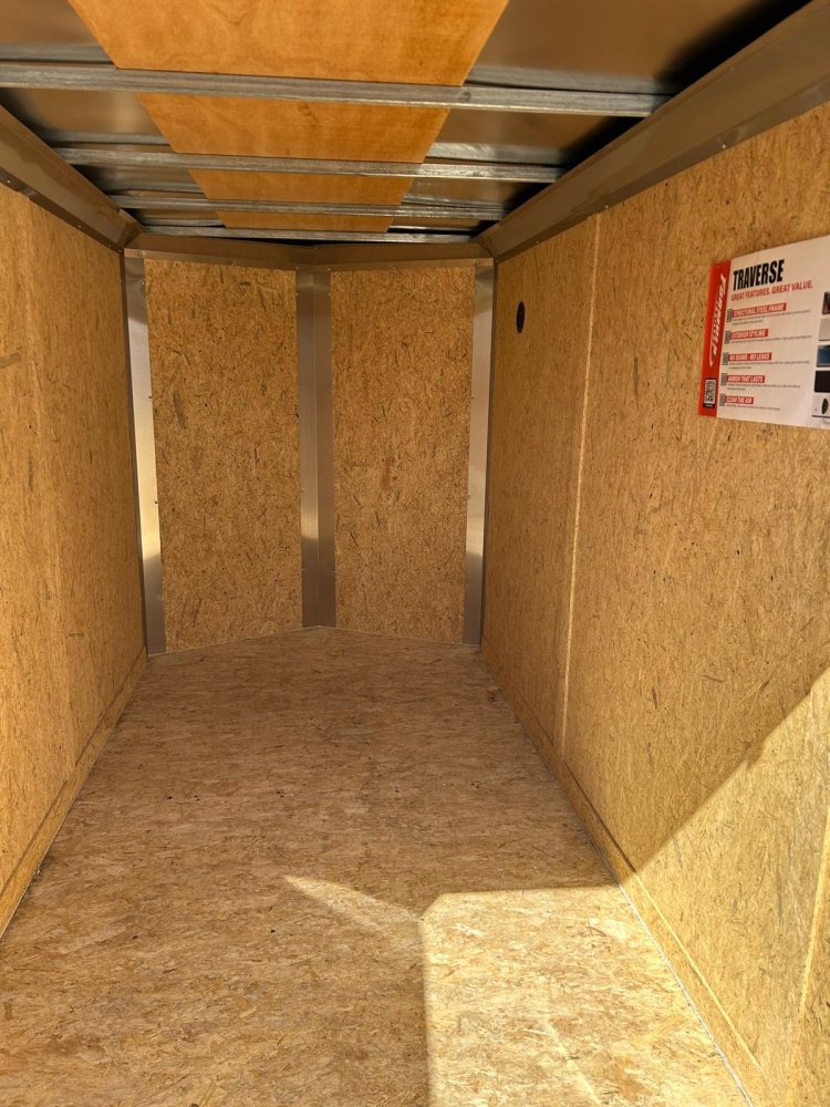 5x10 Formula Traverse Flat Top V-Nose Enclosed Trailer - 3K GVWR - White | Carson City, NV