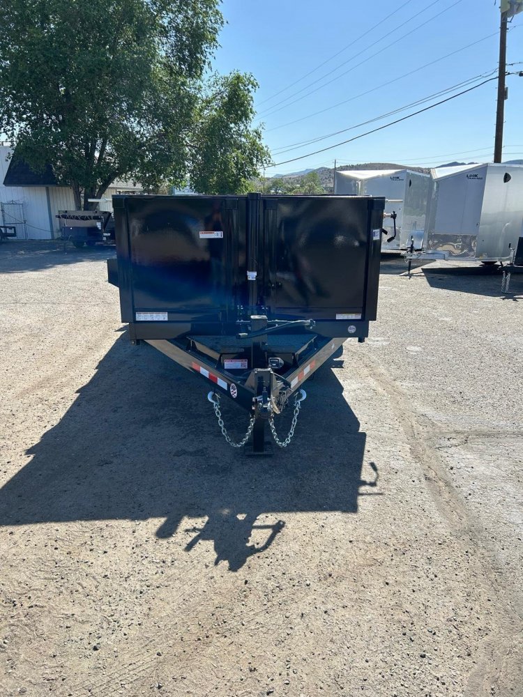 7x14 Sure-Trac HD Low Profile Dump Trailer - 14K GVWR, Telescopic - For Sale in Nevada