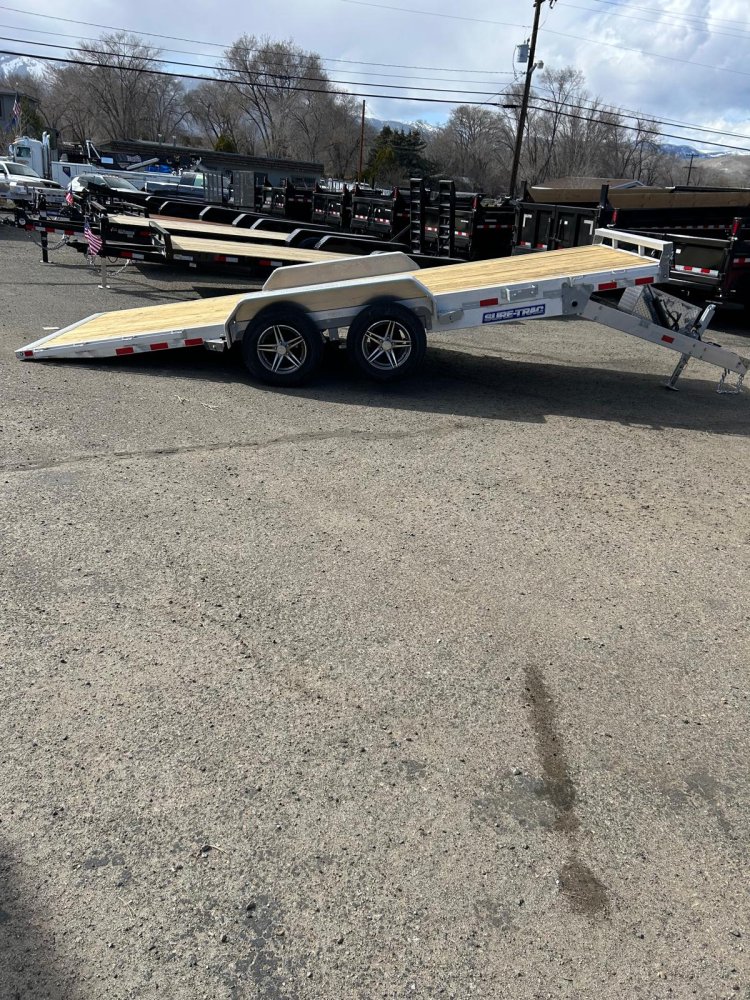 7x18 Sure-Trac Aluminum Power Tilt Trailer - 7K GVWR | Carson City, NV