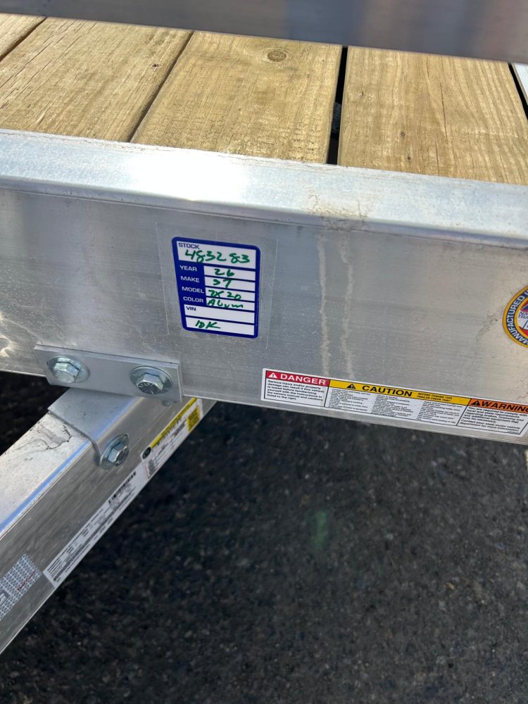 7x20 ST Aluminum Power Tilt Equipment Trailer - 10K GVWR | For Sale in Nevada