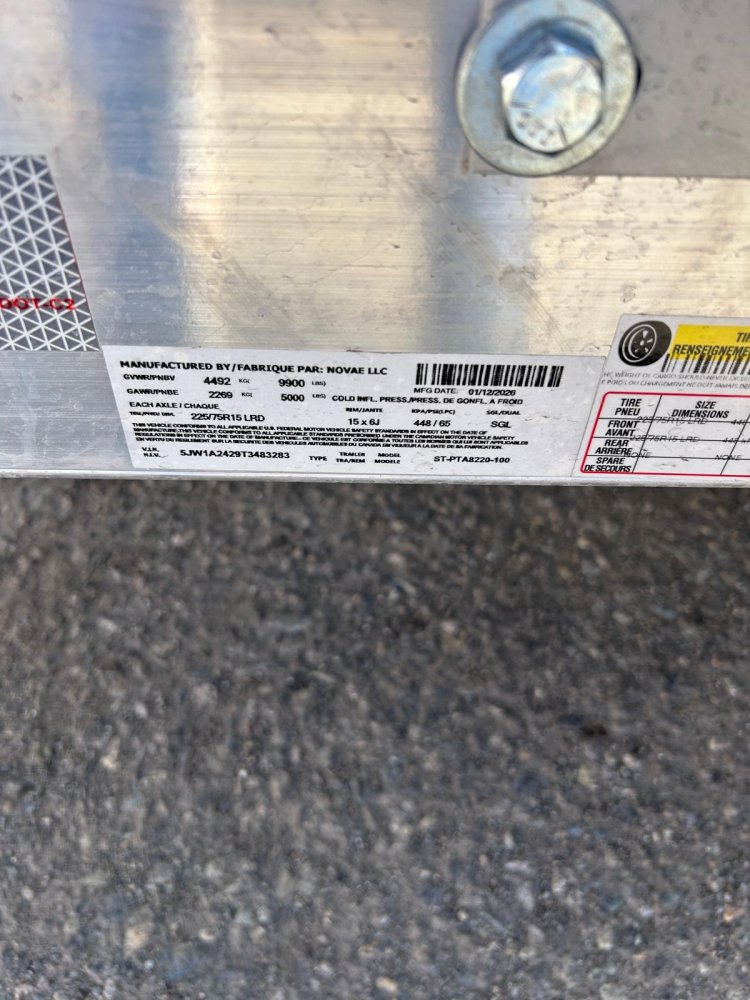 7x20 ST Aluminum Power Tilt Equipment Trailer - 10K GVWR | For Sale in Nevada