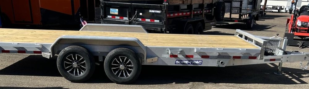 7x20 ST Aluminum Power Tilt Equipment Trailer - 10K GVWR | For Sale in Nevada