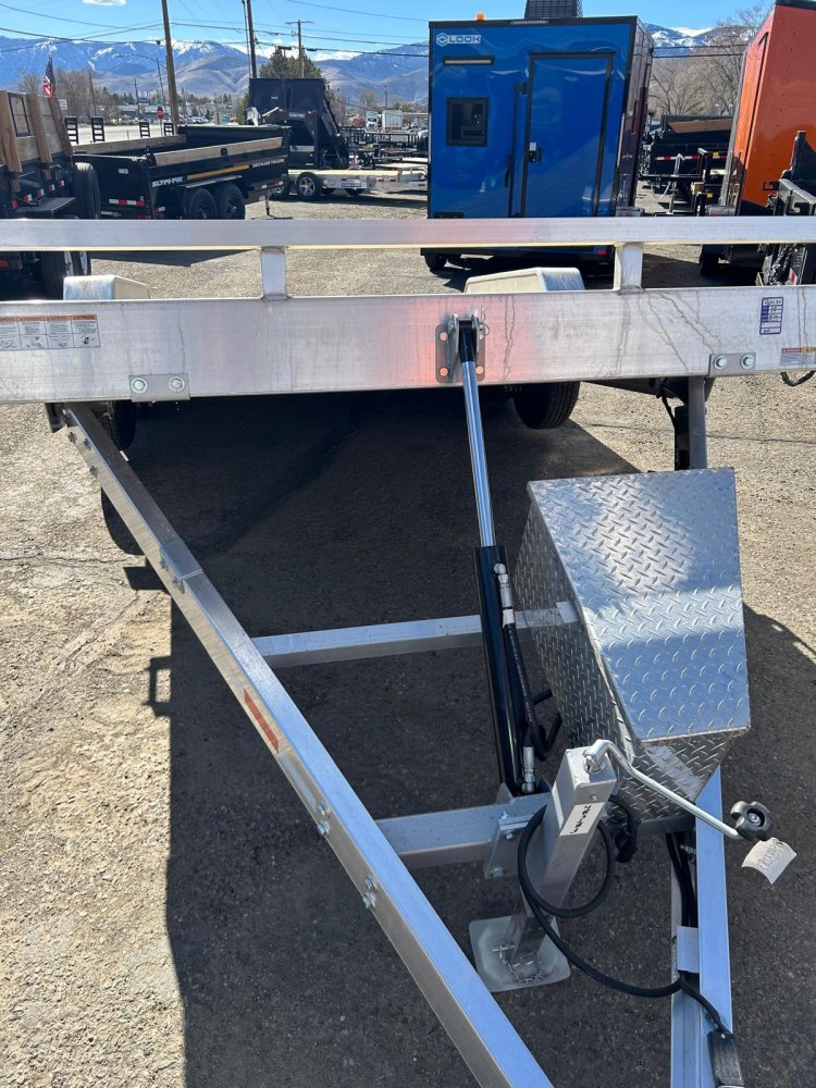 7x20 ST Aluminum Power Tilt Equipment Trailer - 10K GVWR | For Sale in Nevada