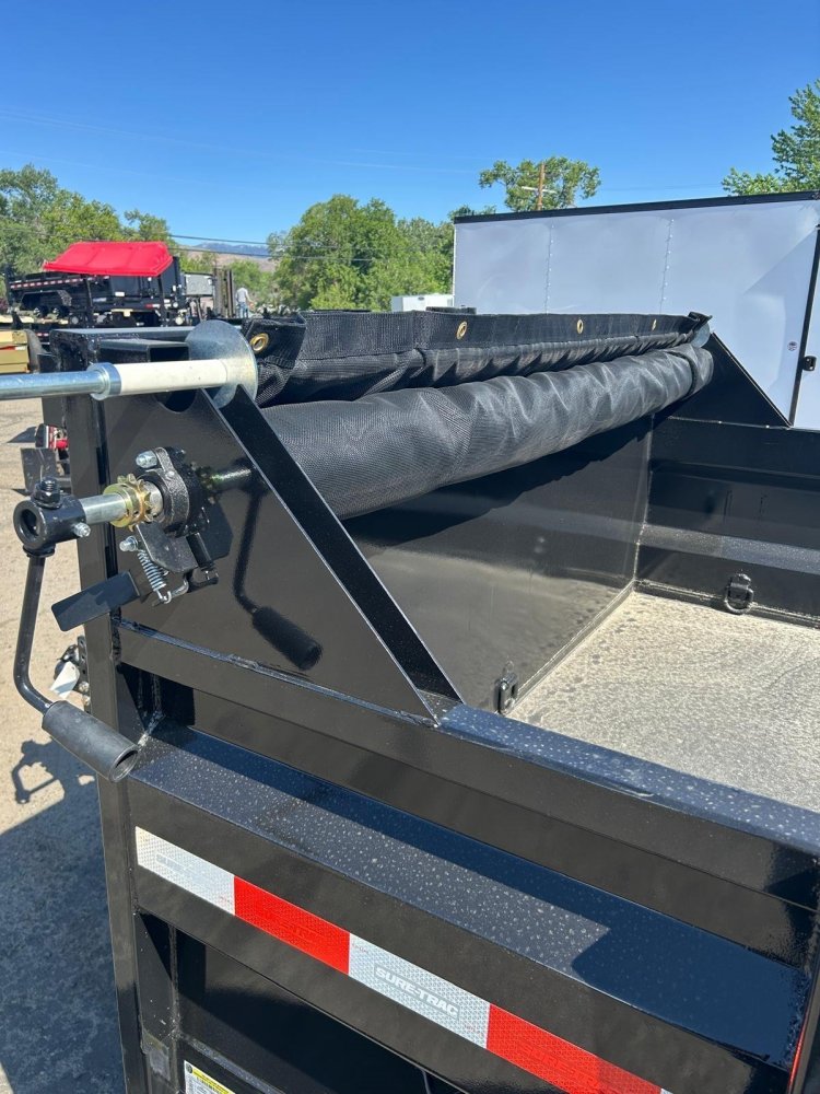 7x14 Sure-Trac HD Low Profile Dump Trailer - 14K GVWR, Telescopic - For Sale in Nevada