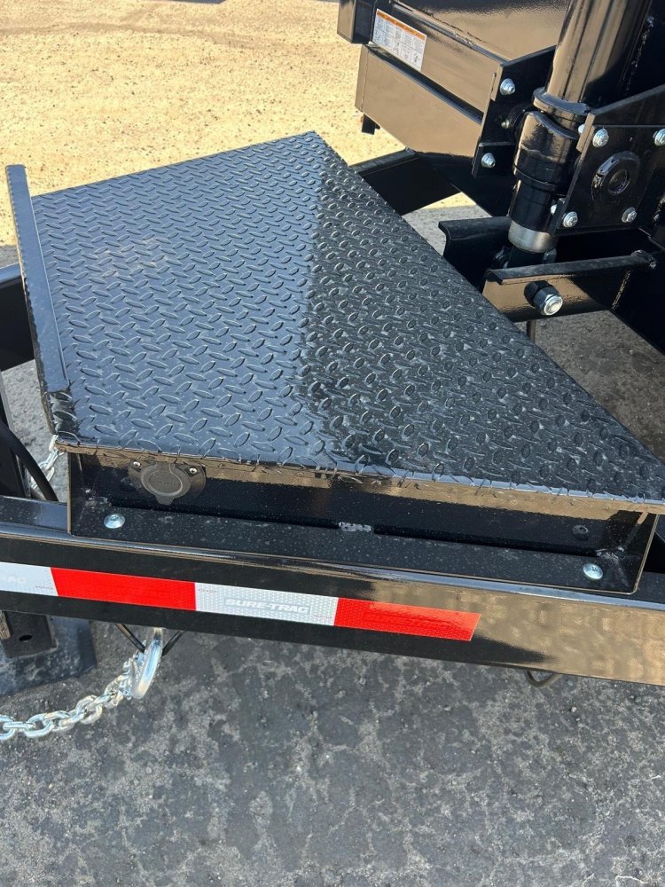 7x14 Sure-Trac HD Low Profile Dump Trailer - 14K GVWR, Telescopic - For Sale in Nevada