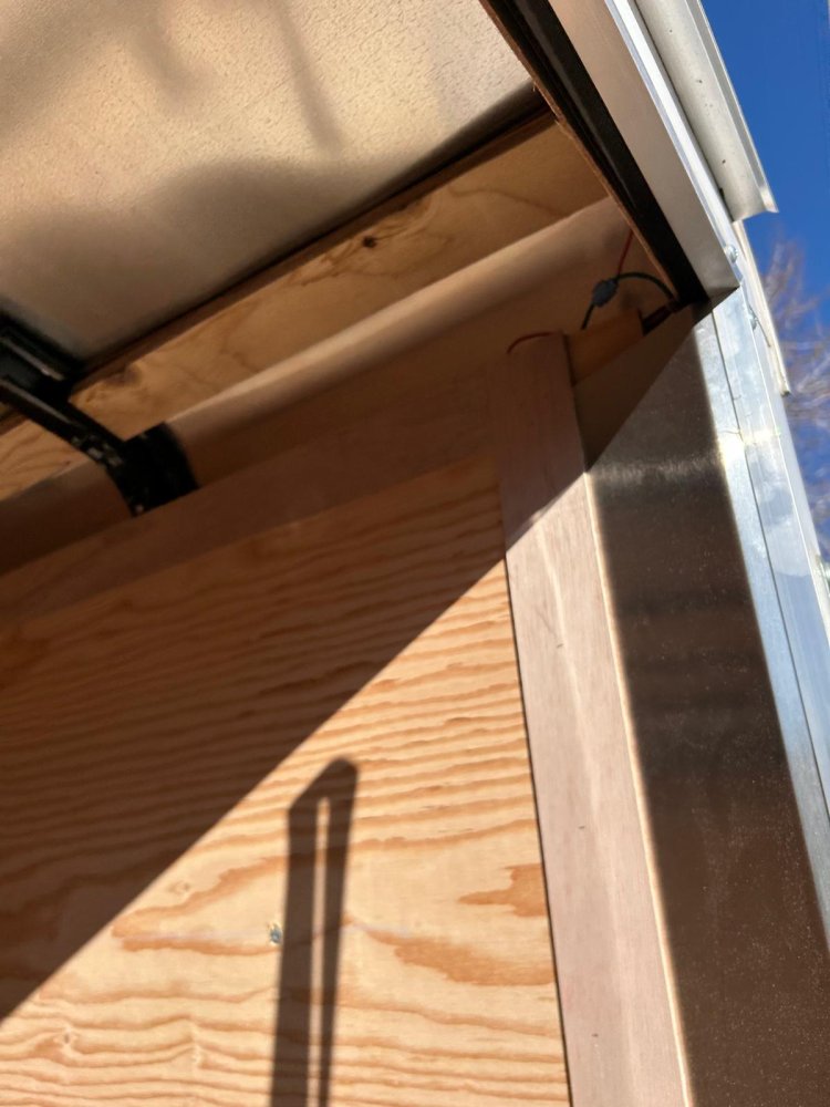 8x16 Cargo King Enclosed Trailer - White