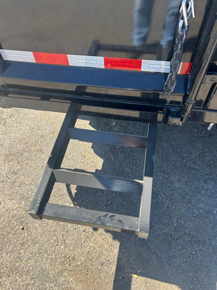 6x10 Sure-Trac SD Low Profile Single Ram Dump Trailer - 7K GVWR - Black | Carson City, NV