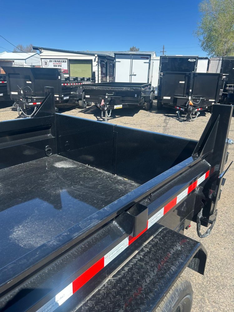 6x10 Sure-Trac SD Low Profile Single Ram Dump Trailer - 7K GVWR - Black | Carson City, NV