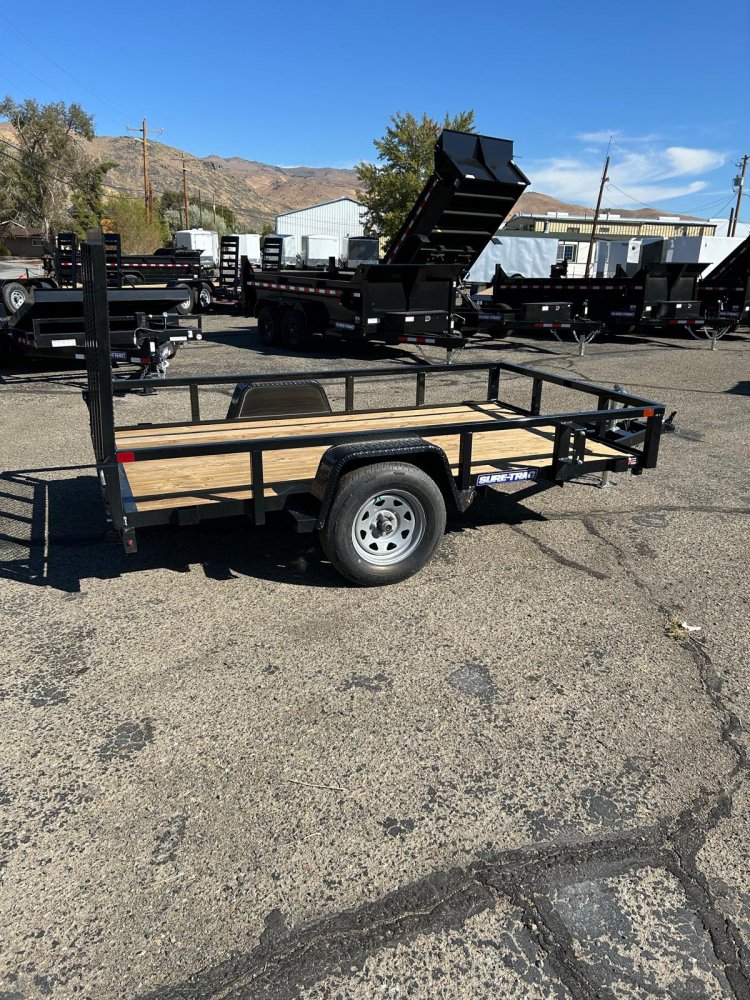 6 x 10 Tube Top Utility Trailer, 3K Idler