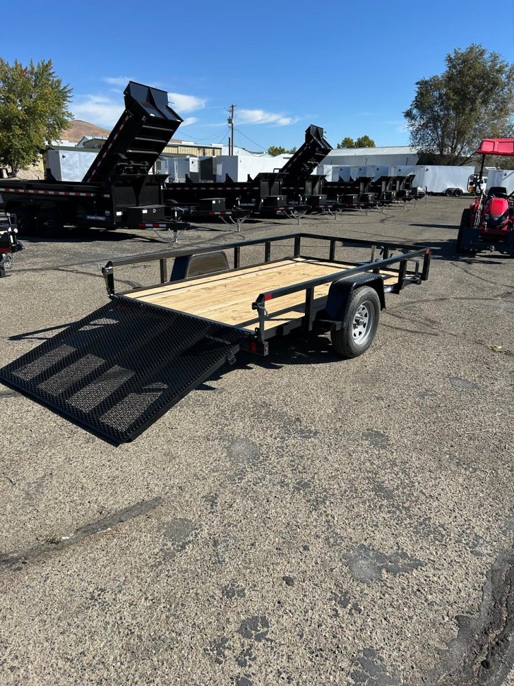 6 x 10 Tube Top Utility Trailer, 3K Idler