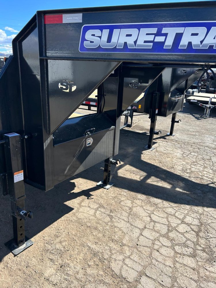 8.5x40 Sure-Trac HD Low Profile Deckover Flatbed Trailer | Carson City, NV