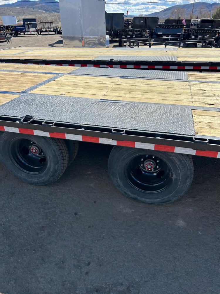 8.5x40 Sure-Trac HD Low Profile Deckover Flatbed Trailer | Carson City, NV