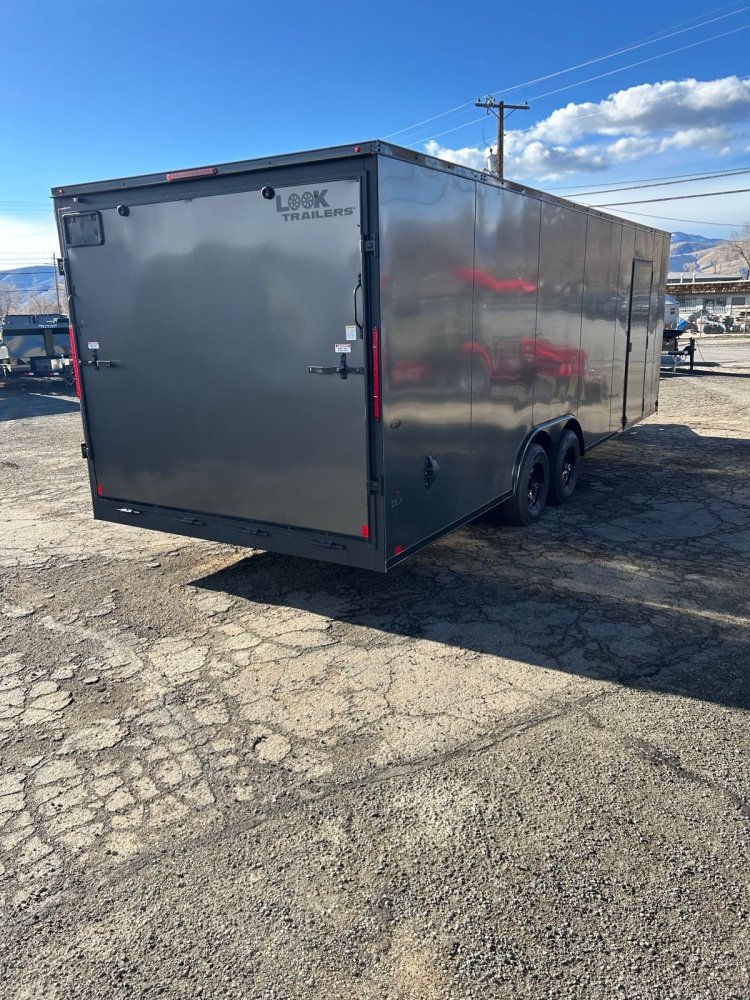 8.5x24 ST DLX Flat Top V-Nose Enclosed Trailer - 10K GVWR | Carson City, NV