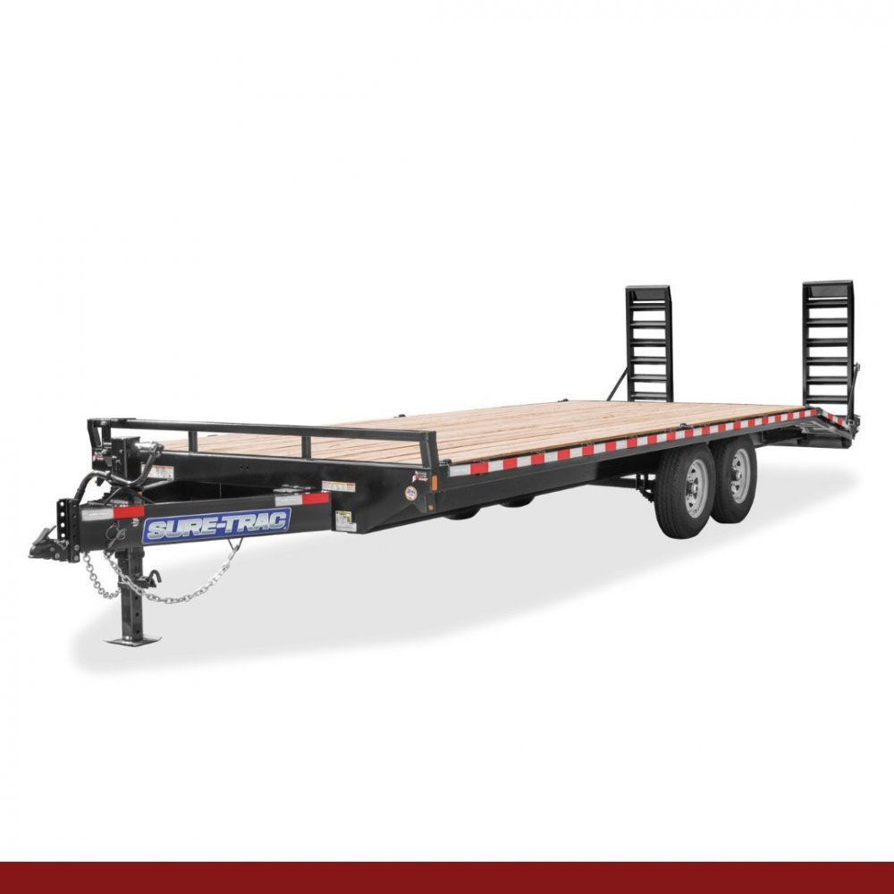 8.5 x 22+4 Gooseneck Sure-Trac Deckover - STANDARD DUTY BEAVERTAIL DECKOVER TRAILERS