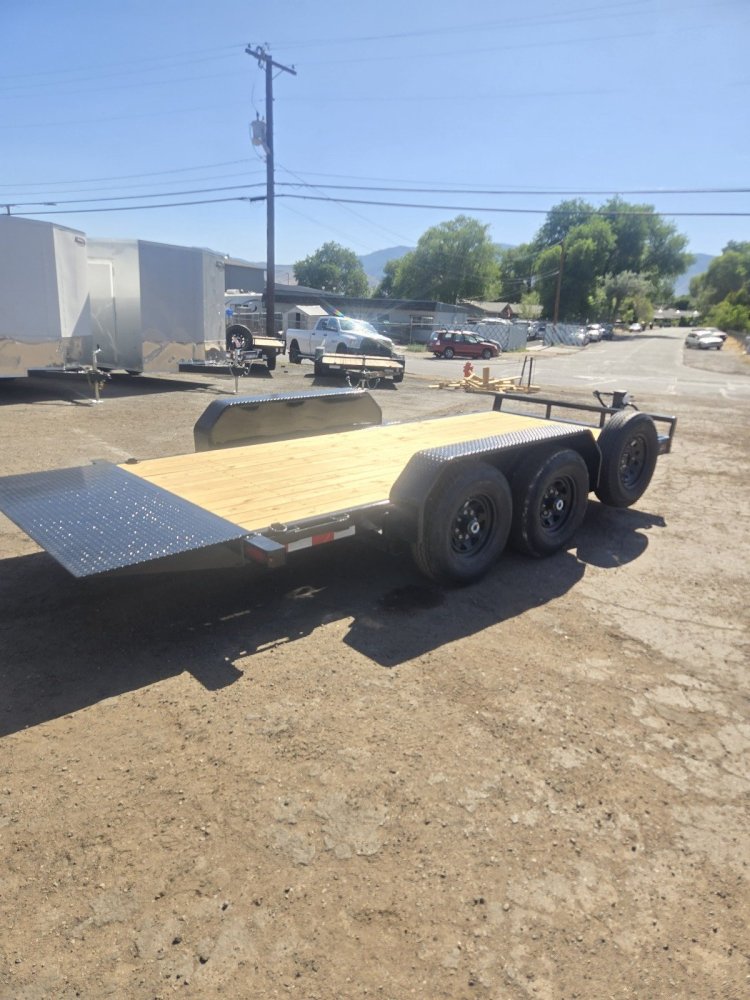 7 x 16 14k Sure-Trac - Tilt Bed Equipment Trailer
