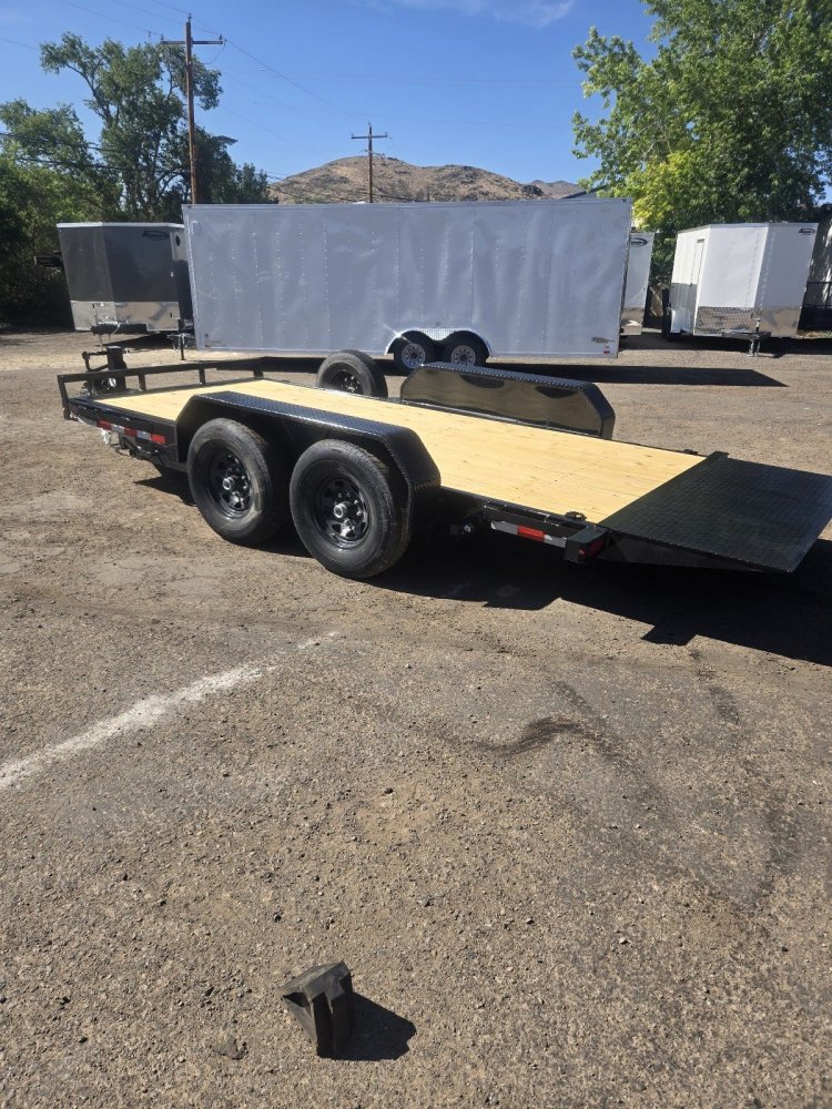 7 x 16 14k Sure-Trac - Tilt Bed Equipment Trailer