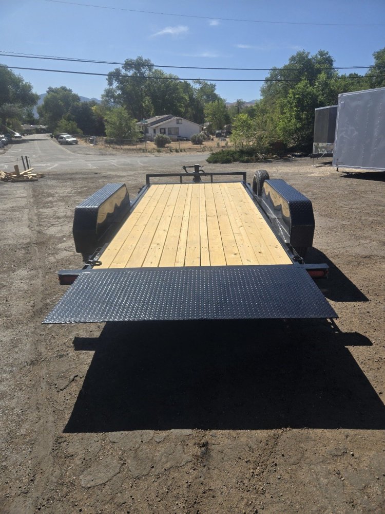 7 x 16 14k Sure-Trac - Tilt Bed Equipment Trailer