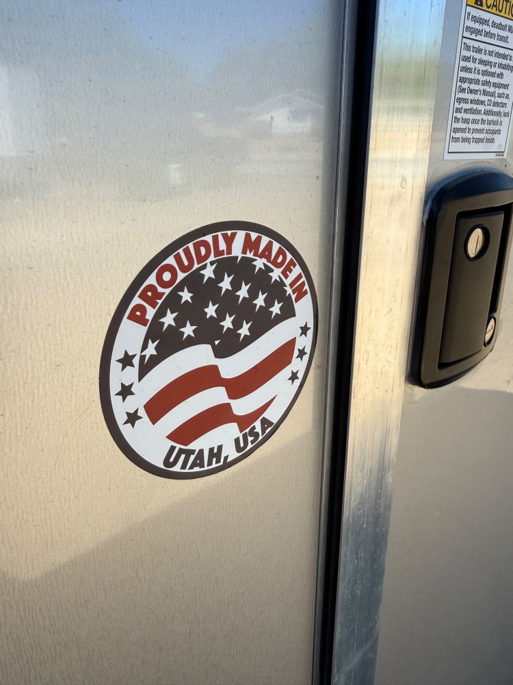 8.5x24 ST DLX Flat Top V-Nose Enclosed Car Hauler Trailer 10K GVWR - Silver | Carson City, NV