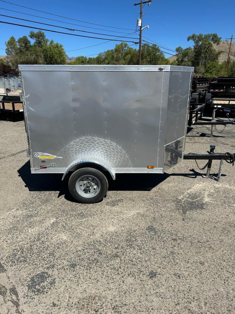 4x6 Forest River Cargo King Enclosed Trailer - Diamond Ice