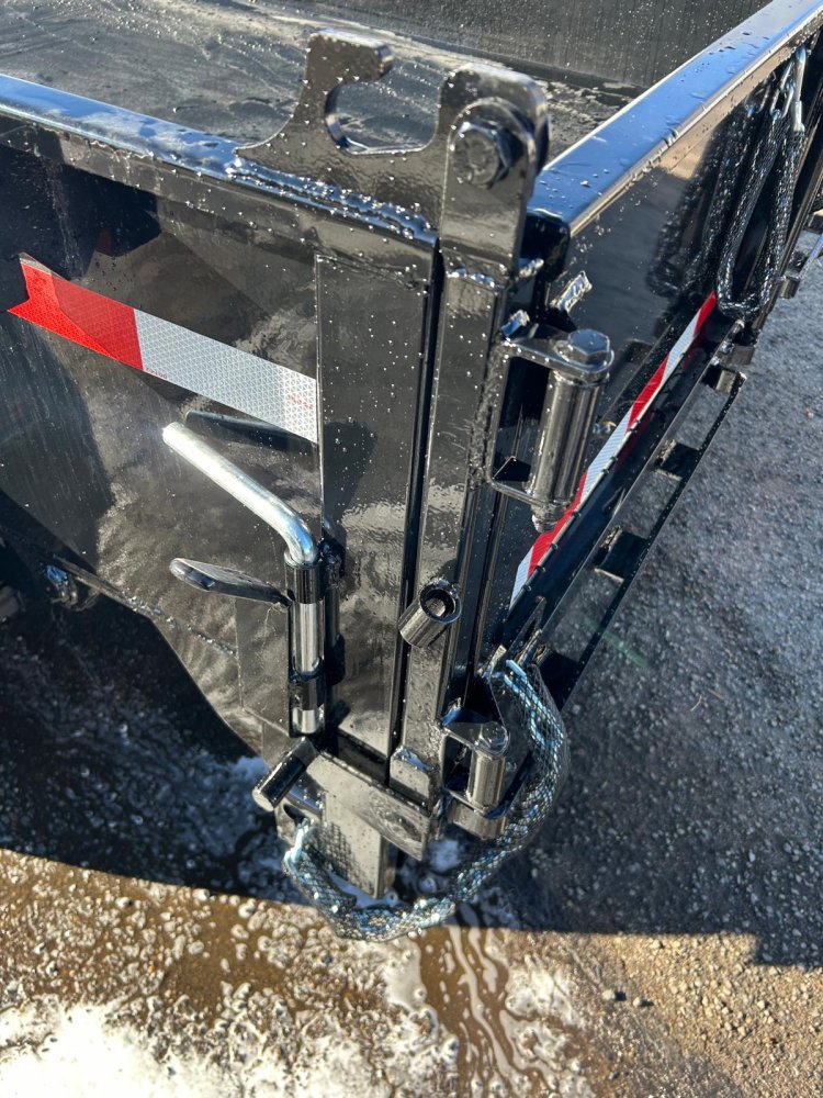 7x14 Punch Scissor Dump Trailer - 14K GVWR - Black | Carson City, NV