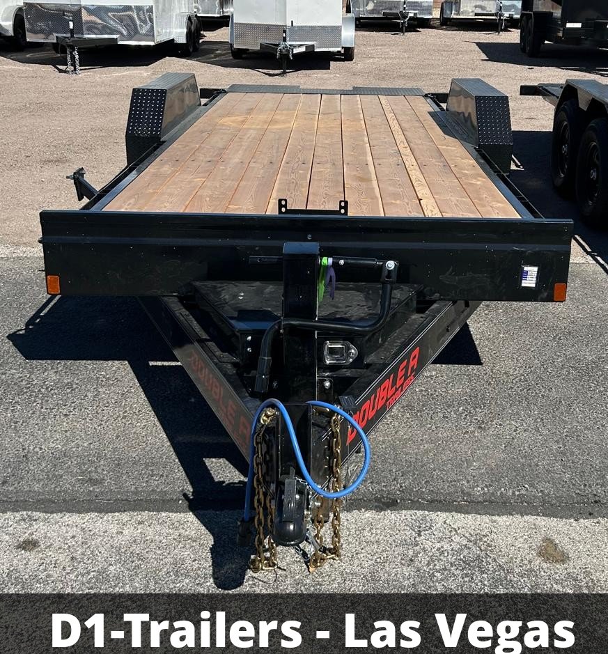 7x20 Hydraulic Tilt Equipment Trailer - 14K GVWR | Winch Mount + D-Rings