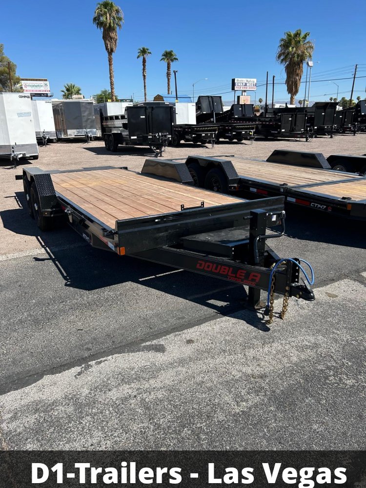 7x20 Hydraulic Tilt Equipment Trailer - 14K GVWR | Winch Mount + D-Rings