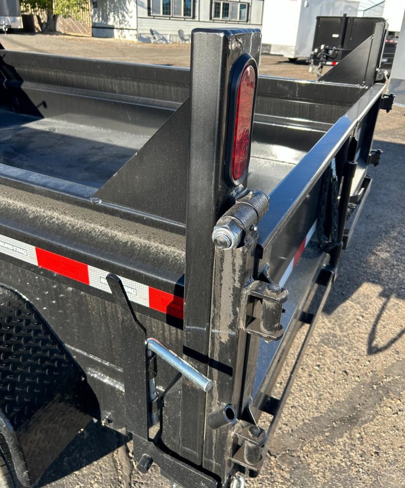 7x14 Sure-Trac HDLP Telescopic Dump Trailer - 14K GVWR - Black | Carson City, NV