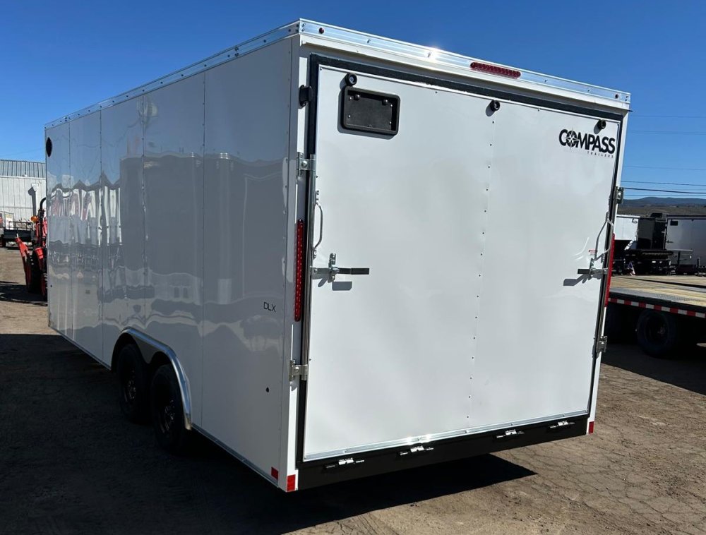 8.5x20 Indigo DLX Flat Top V-Nose Enclosed Trailer - 7K GVWR | Carson City, NV