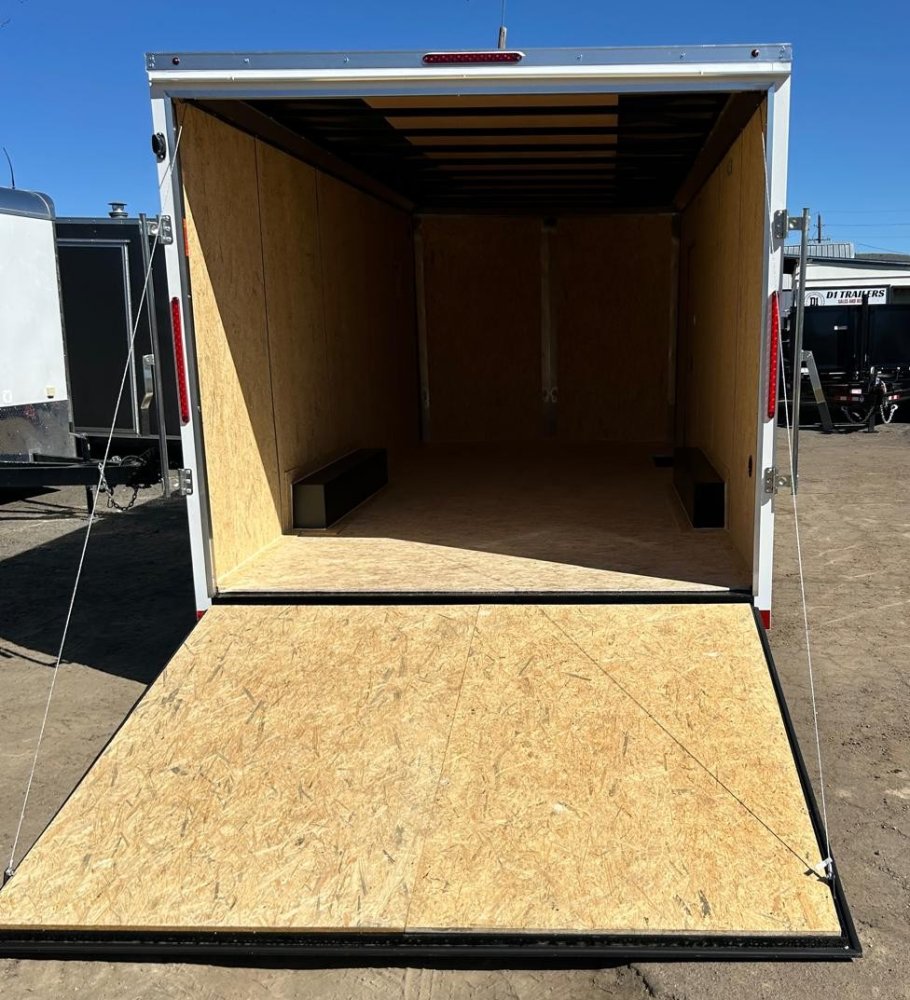 8.5x20 Indigo DLX Flat Top V-Nose Enclosed Trailer - 7K GVWR | Carson City, NV