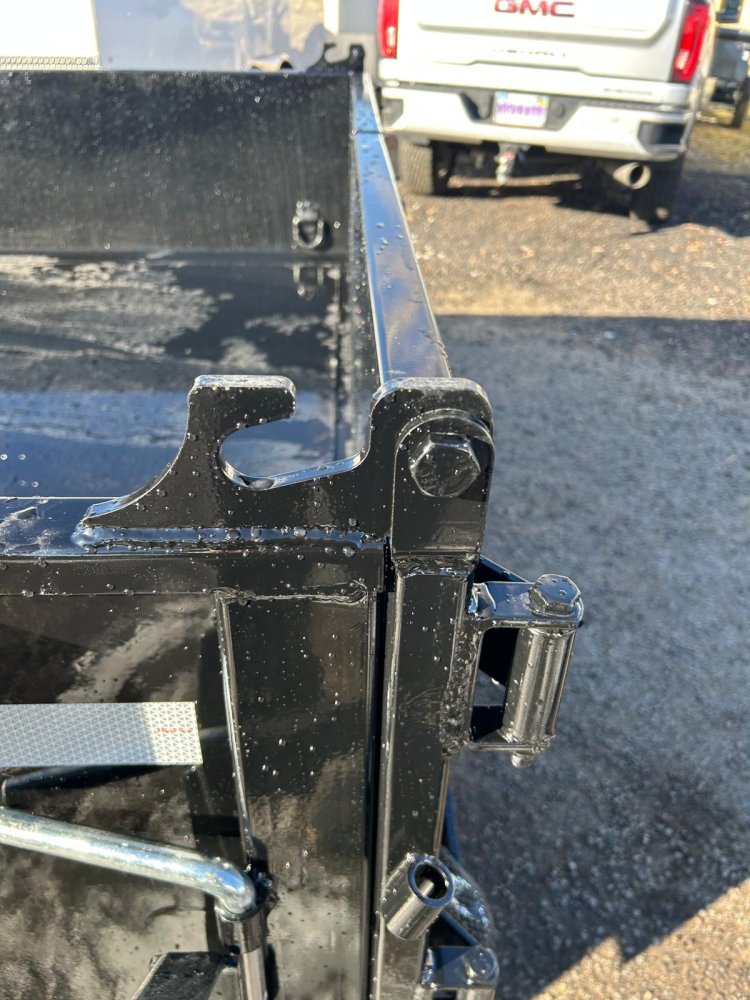 7x14 Punch Scissor Dump Trailer - 14K GVWR - Black | Carson City, NV