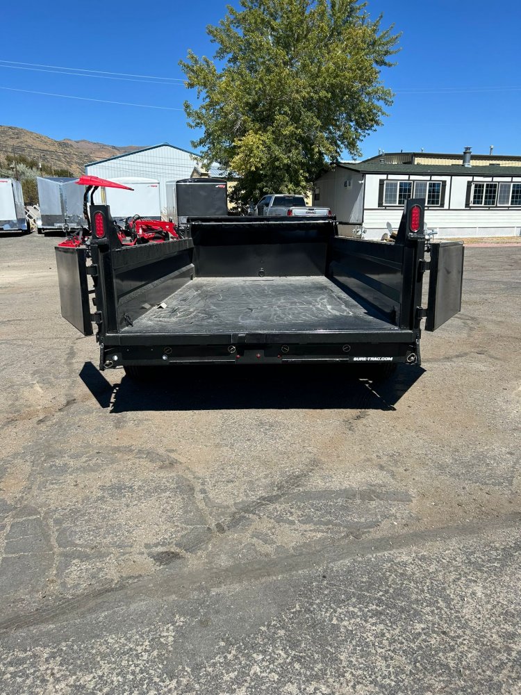 7 X 14 Sure-Trac Pro Series Telescopic Dump Trailer