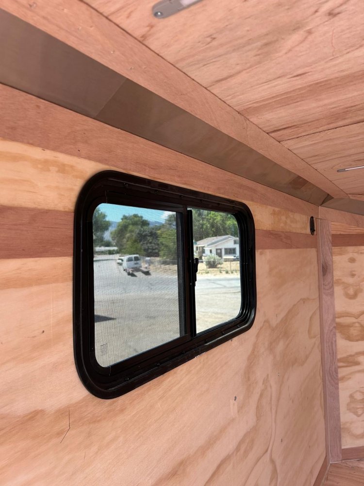 5x8 Cargo King Enclosed Trailer - Black + Custom Upgrades