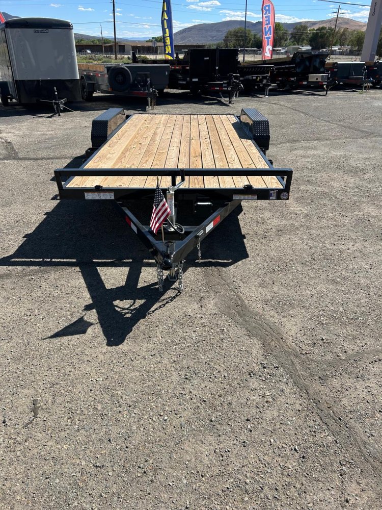 7x18 (16+2) Sure-Trac C-Channel Car Hauler