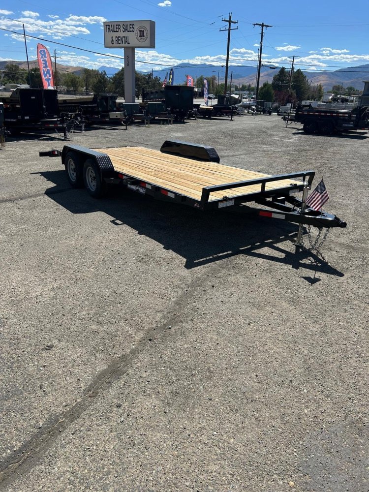 7x18 (16+2) Sure-Trac C-Channel Car Hauler