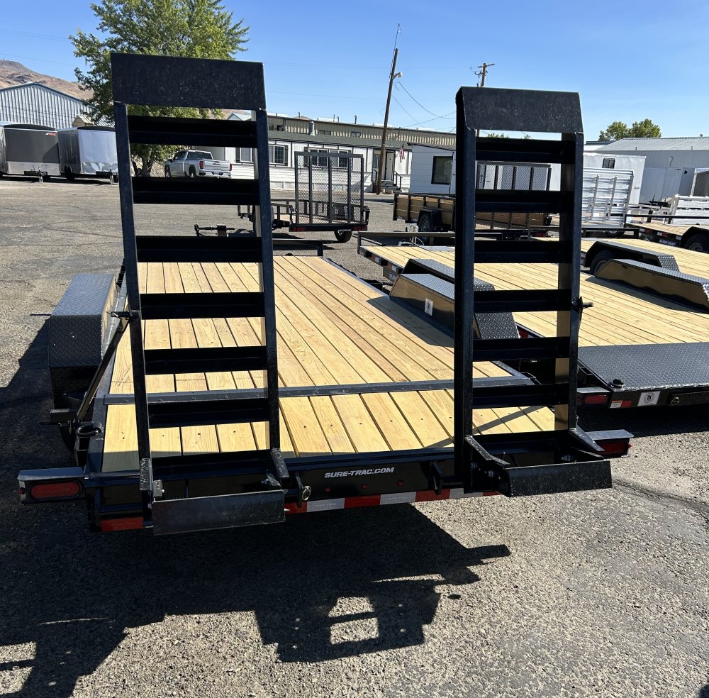 7x18 Sure-Trac Equipment Hauler Trailer for Rent - 14K GVWR