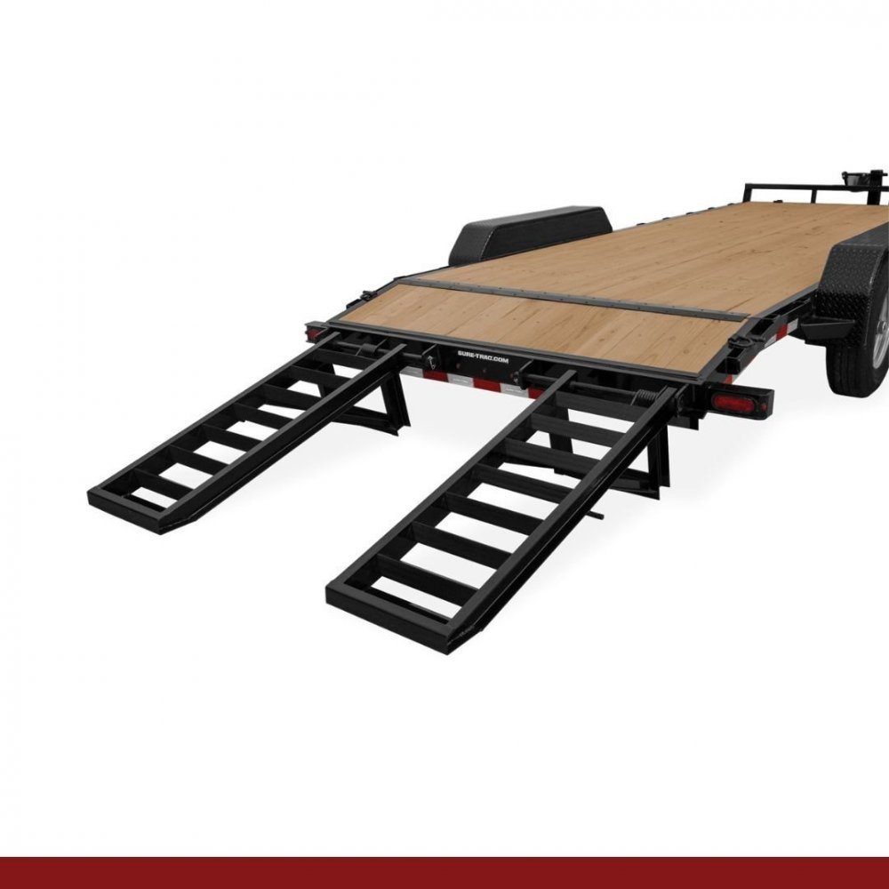 7x18 Sure-Trac Equipment Hauler Trailer for Rent - 14K GVWR