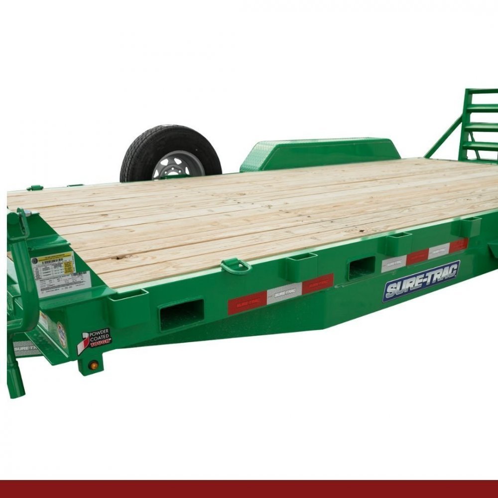 7x18 Sure-Trac Equipment Hauler Trailer for Rent - 14K GVWR