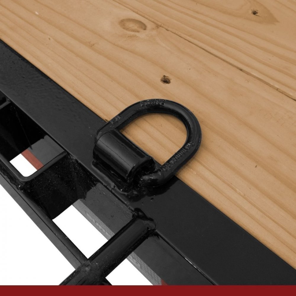 7x18 Sure-Trac Equipment Hauler Trailer for Rent - 14K GVWR