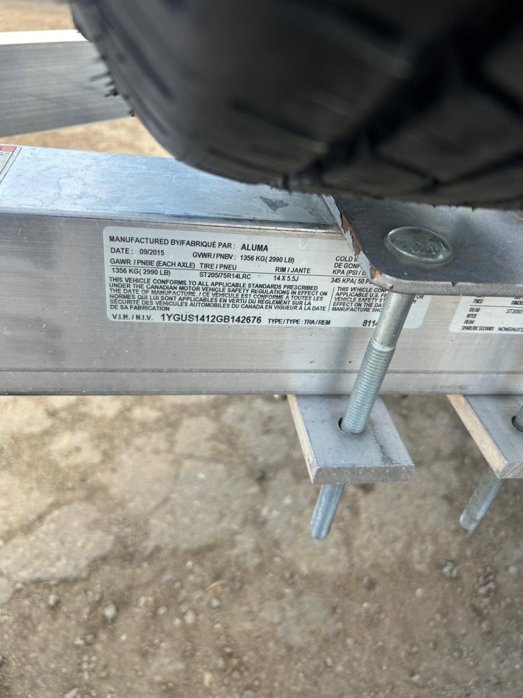 7'x14' ALUMA Utility