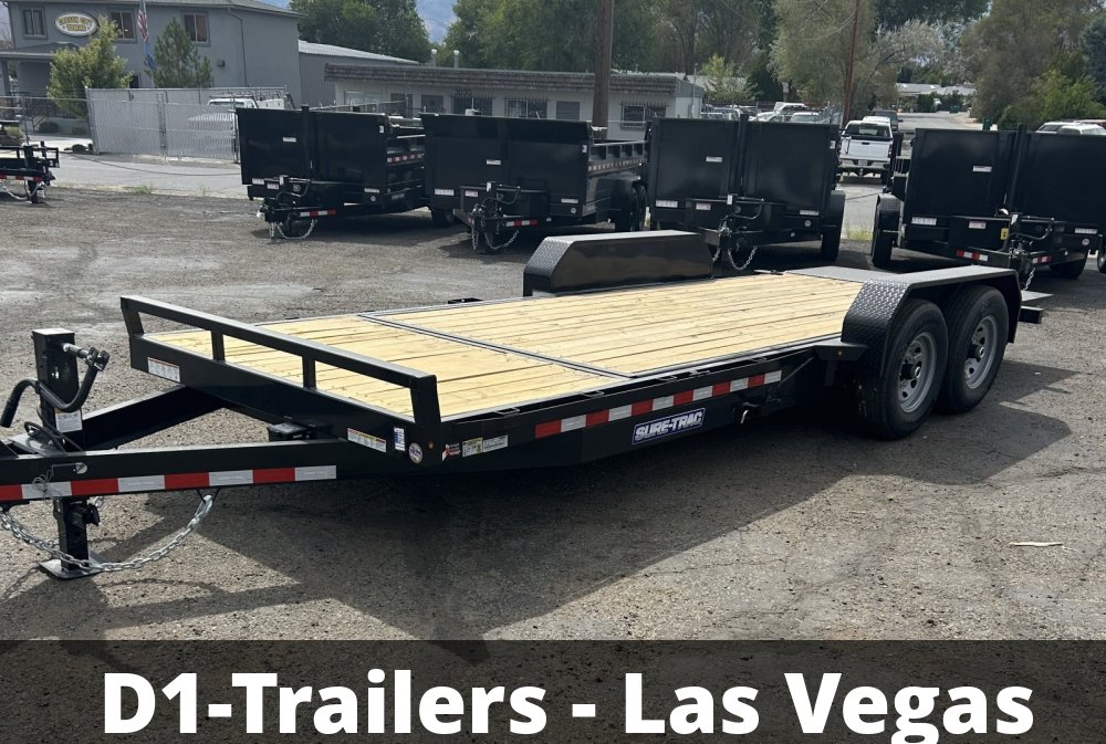 7 x 16 14k Sure-Trac - Tilt Bed Equipment Trailer