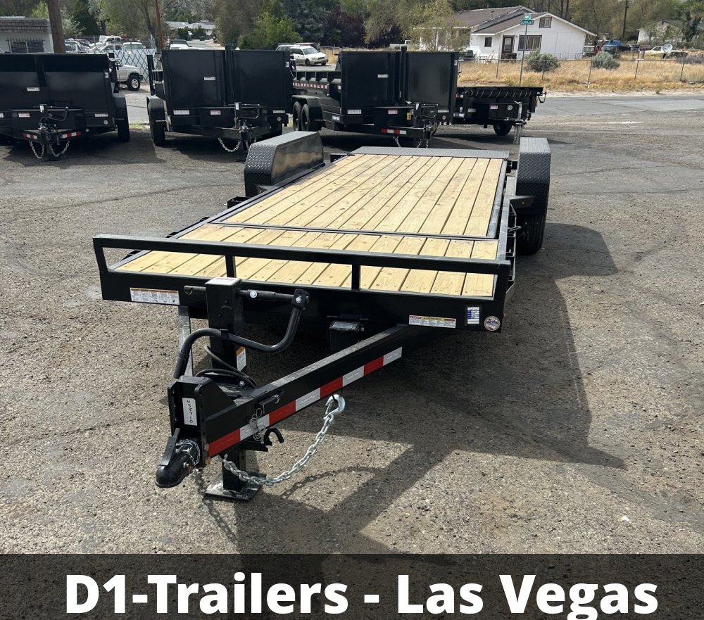 7 x 16 14k Sure-Trac - Tilt Bed Equipment Trailer