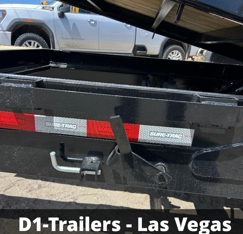 7 x 16 14k Sure-Trac - Tilt Bed Equipment Trailer