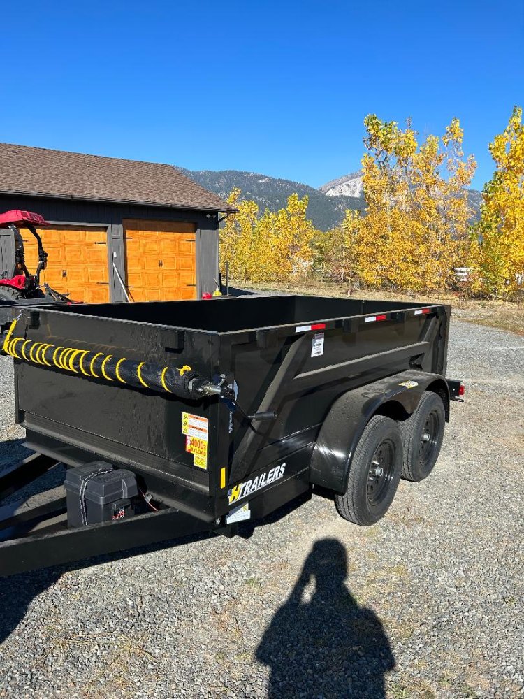 5x10 Dump Trailer for Rent - 7K GVWR (H-Trailer) | D1 Trailers Carson City, NV