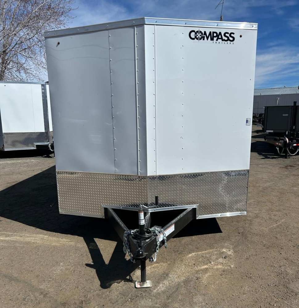 8.5x18 Indigo DLX Flat Top V-Nose Enclosed Car Hauler | Carson City, NV