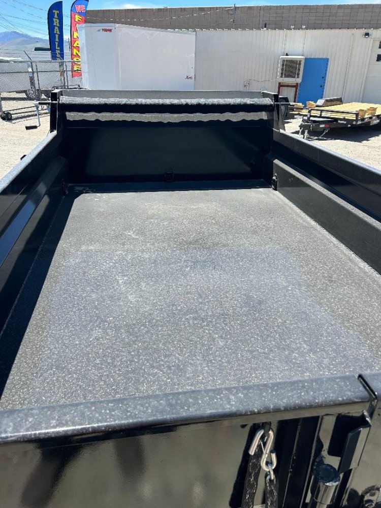 6 x 10 Sure-Trac - SD Low Profile Dump Trailer, 10K Single Ram