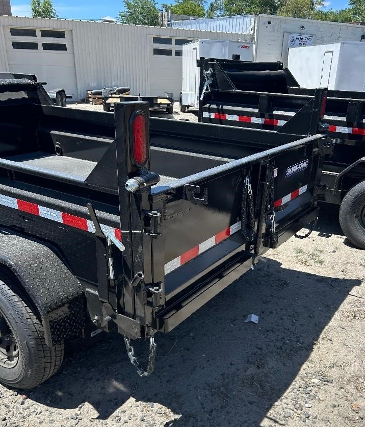 6 x 10 Sure-Trac - SD Low Profile Dump Trailer, 10K Single Ram