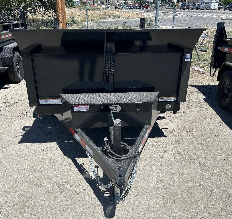 6 x 10 Sure-Trac - SD Low Profile Dump Trailer, 10K Single Ram