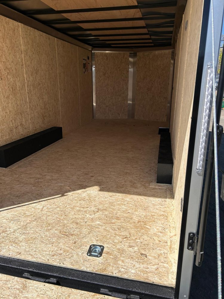 Formula Traverse 8.5' x 20' V-Nose Enclosed Trailer - Silver with Blackout Trim