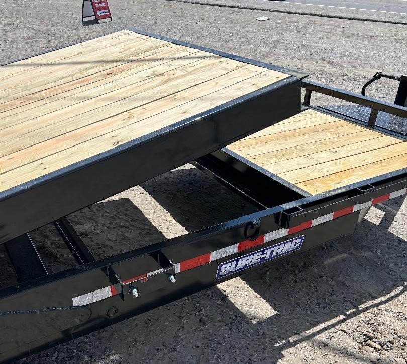 7 x 16 14k Sure-Trac - Tilt Bed Equipment Trailer