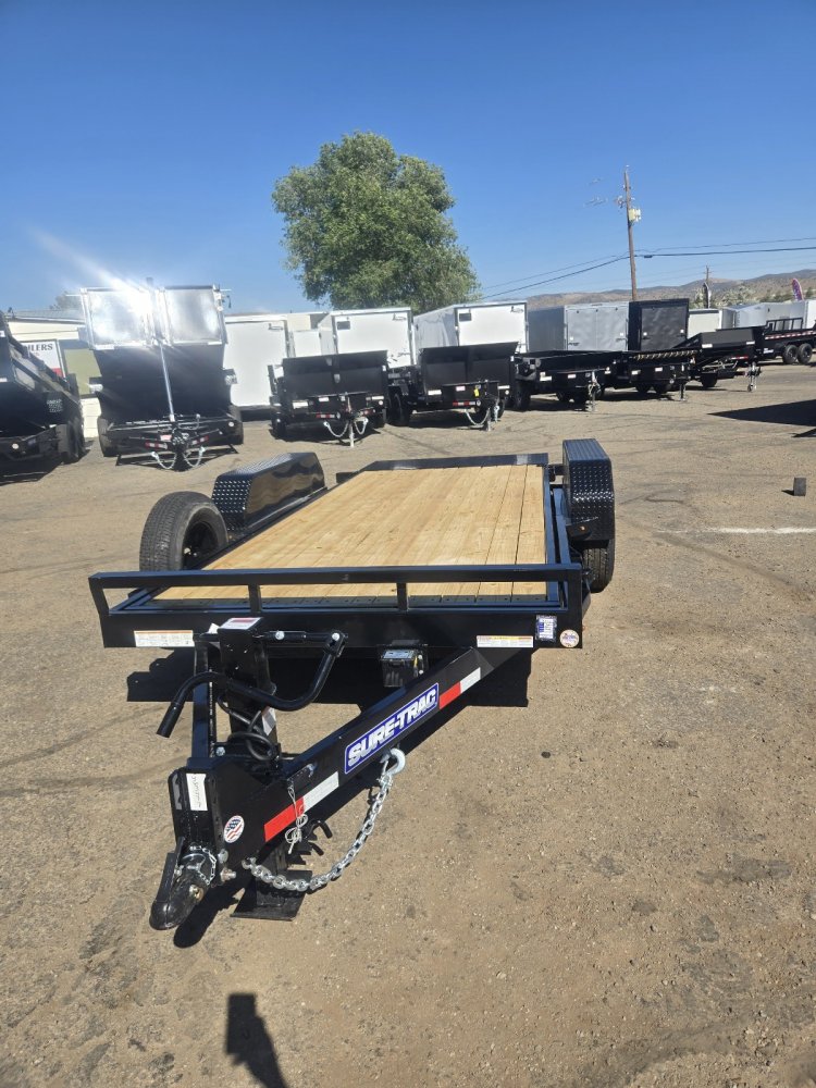 7 x 16 14k Sure-Trac - Tilt Bed Equipment Trailer